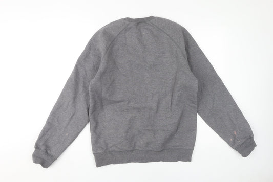 Carhartt Men's Grey Pullover Sweatshirt - Size M