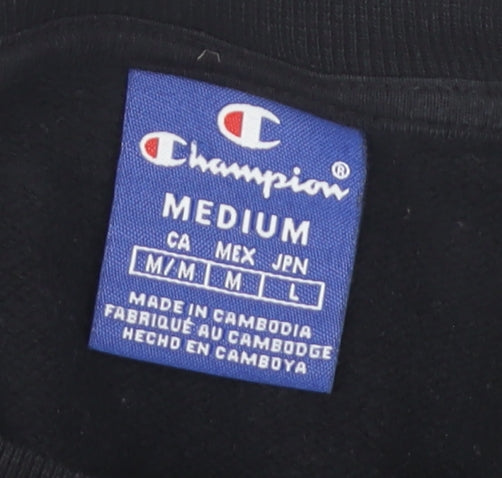 Champion Men's Black Pullover Sweatshirt M
