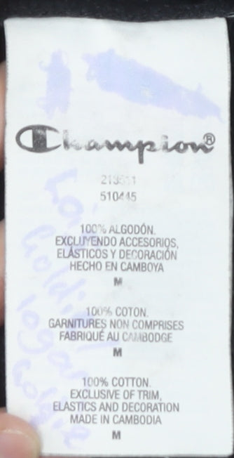 Champion Men's Black Pullover Sweatshirt M