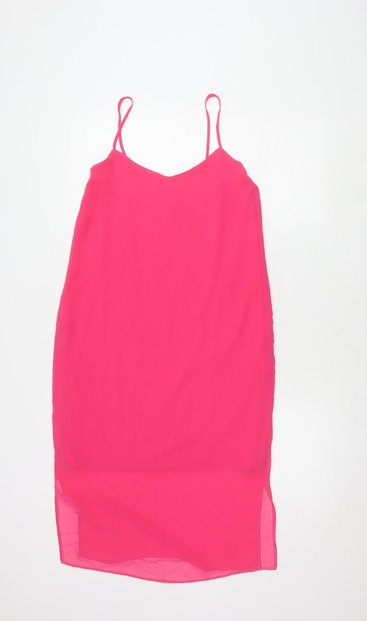 ASOS Women's Pink Slip Dress Size 10