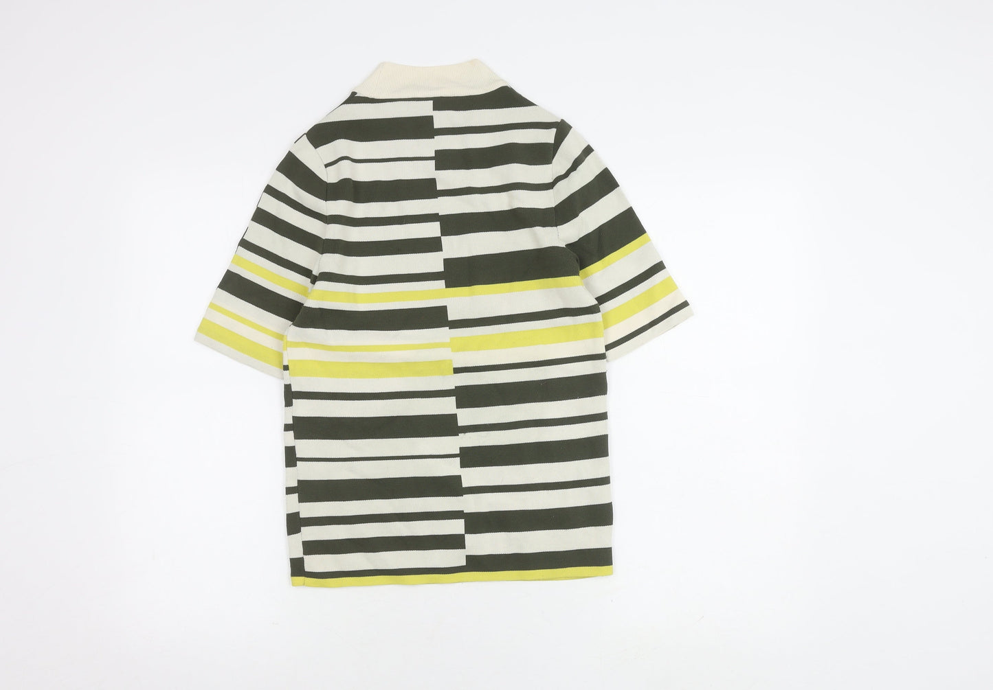 Next Women's Striped High Neck Knit Top XS