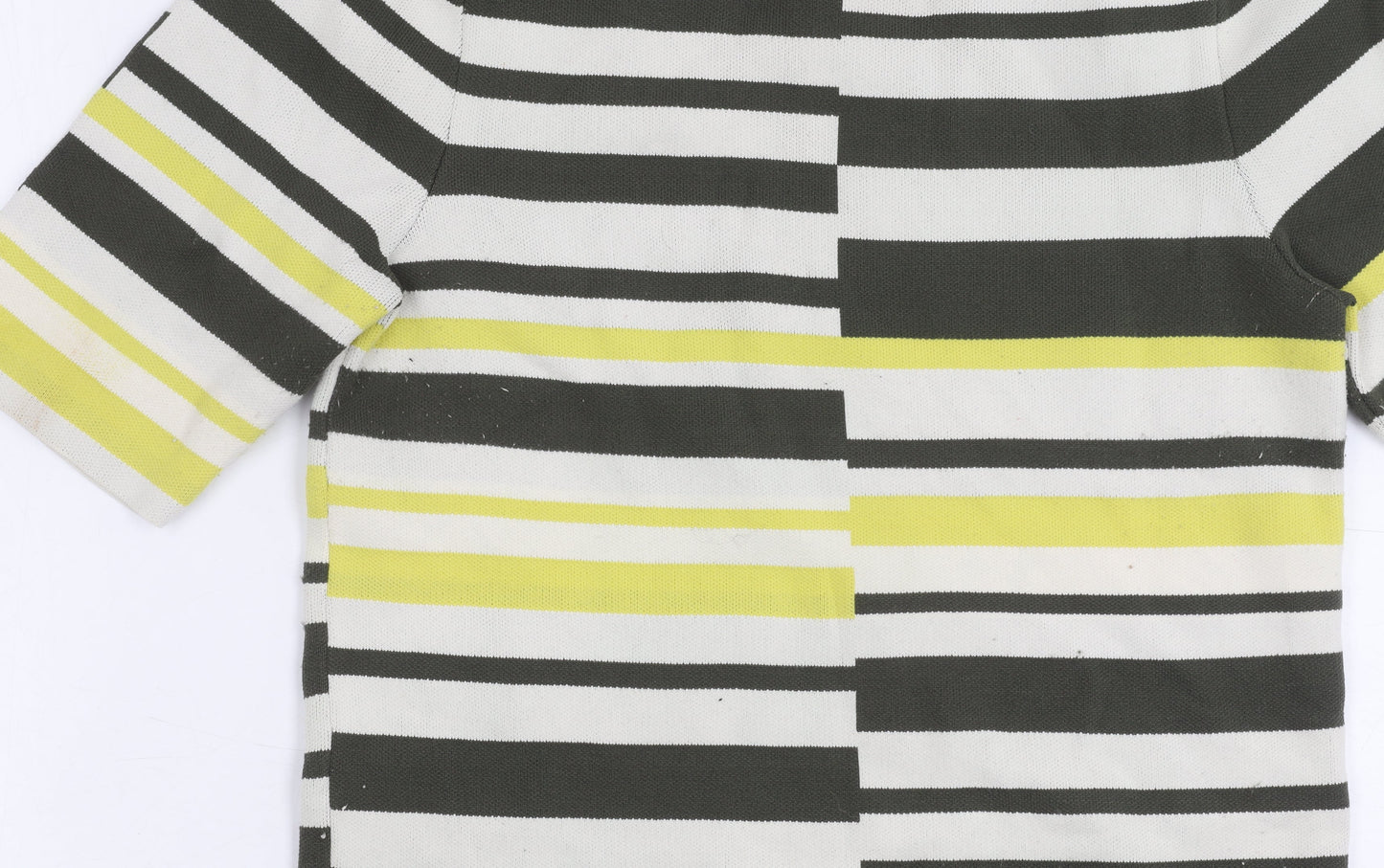Next Women's Striped High Neck Knit Top XS