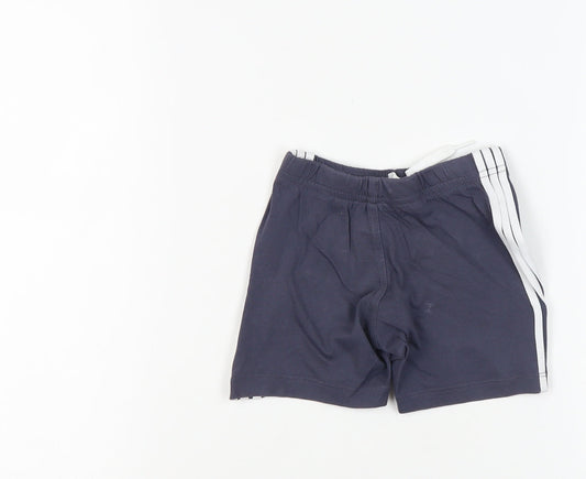 Adidas Unisex Blue Shorts 12-18 Months