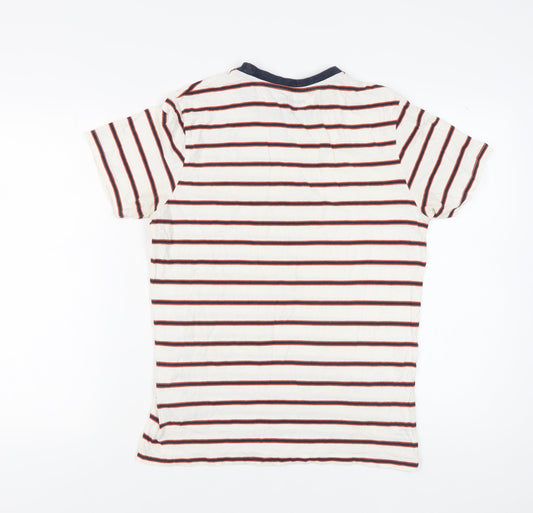 Jack & Jones Men's Striped T-Shirt, Medium, Multicoloured