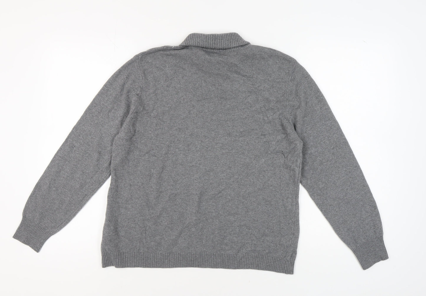 Cotswold Collections Women's Grey XL Roll Neck Jumper