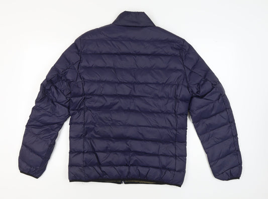 Guards London Men's Blue Regular Puffer Jacket 40