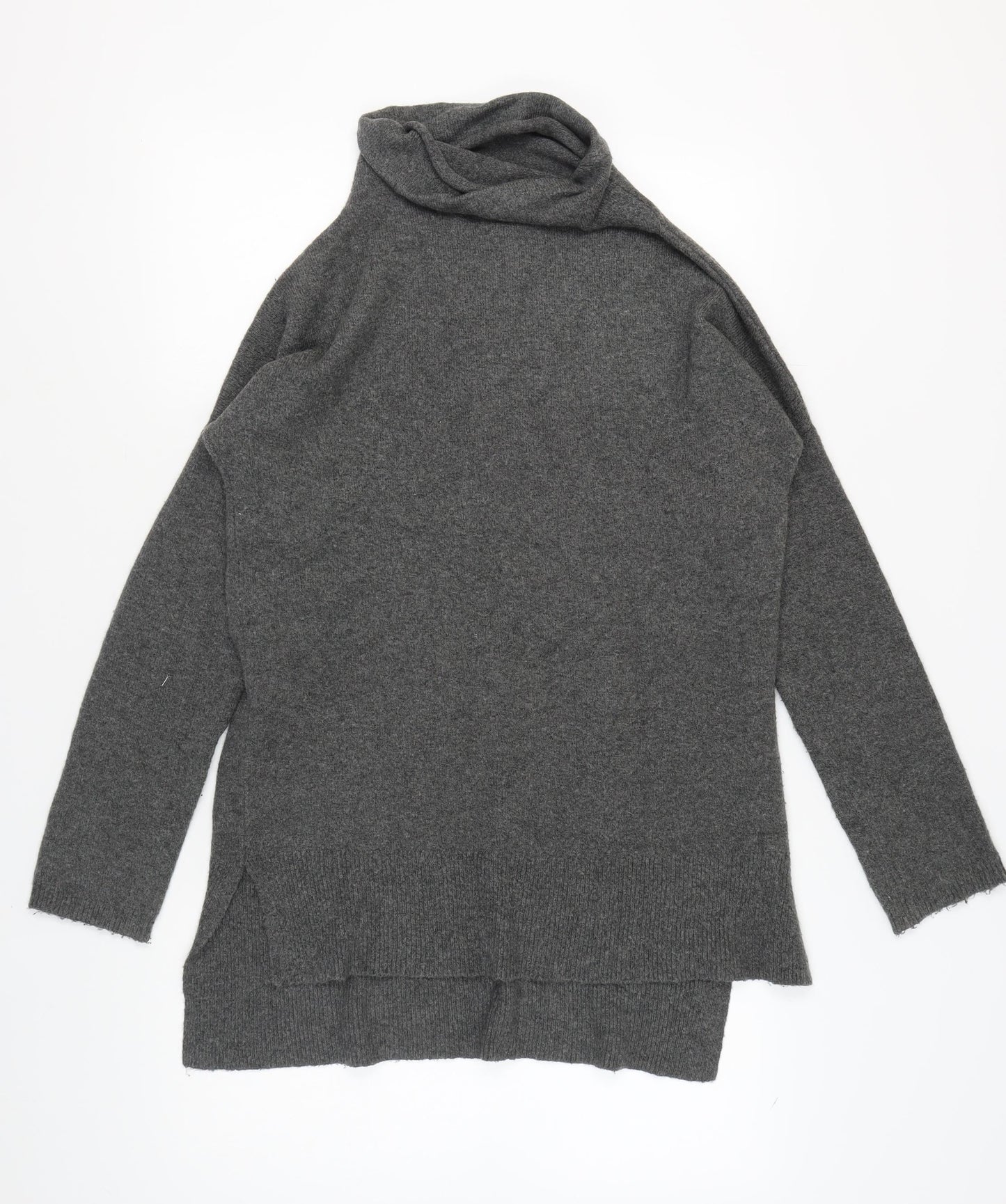 Paul Costelloe Women’s Grey Cowl Neck Jumper M