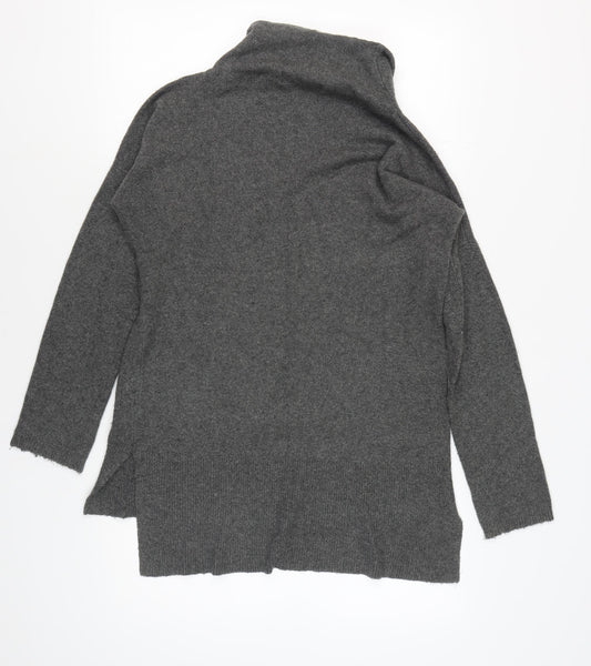 Paul Costelloe Women’s Grey Cowl Neck Jumper M