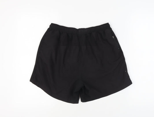 Admiral Men's Black Athletic Shorts L