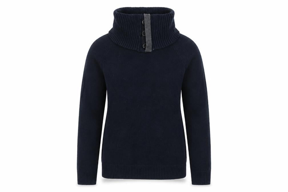 Gap Women's Black Cowl Neck Pullover Jumper S