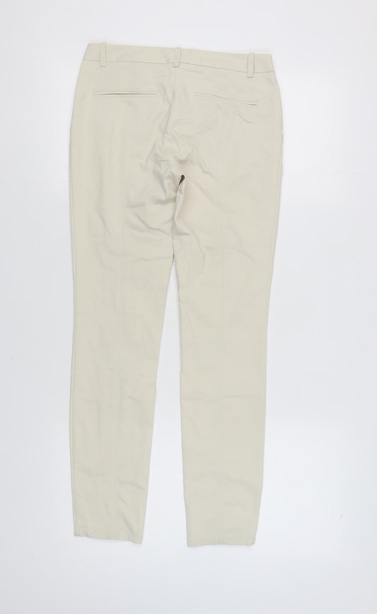 DiKa Women's Beige Chino Trousers Size 8