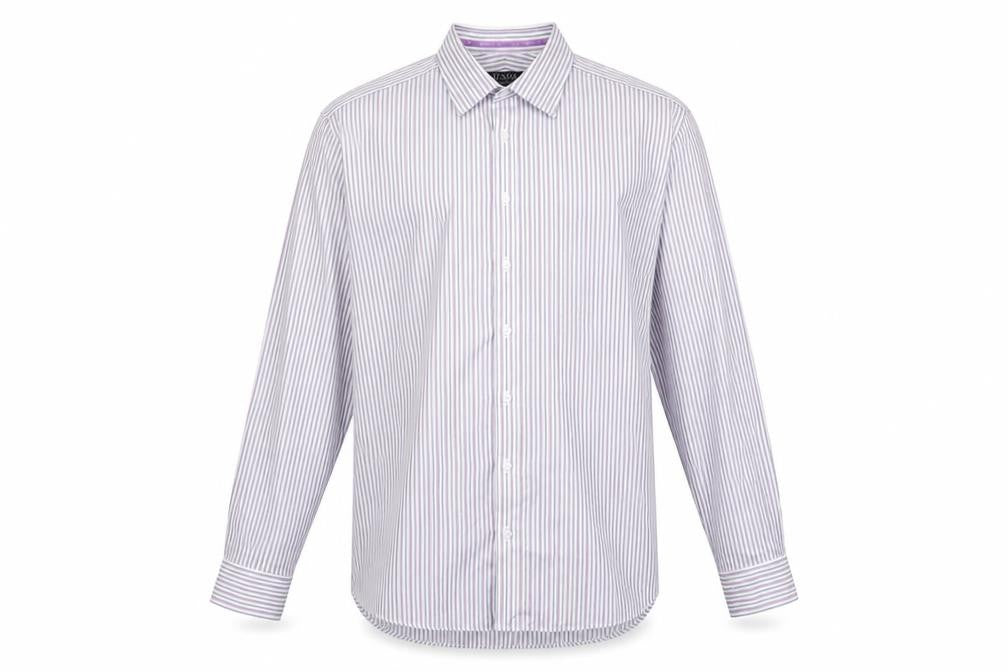 Jeff Banks Men’s Multicoloured Striped Long Sleeve Shirt