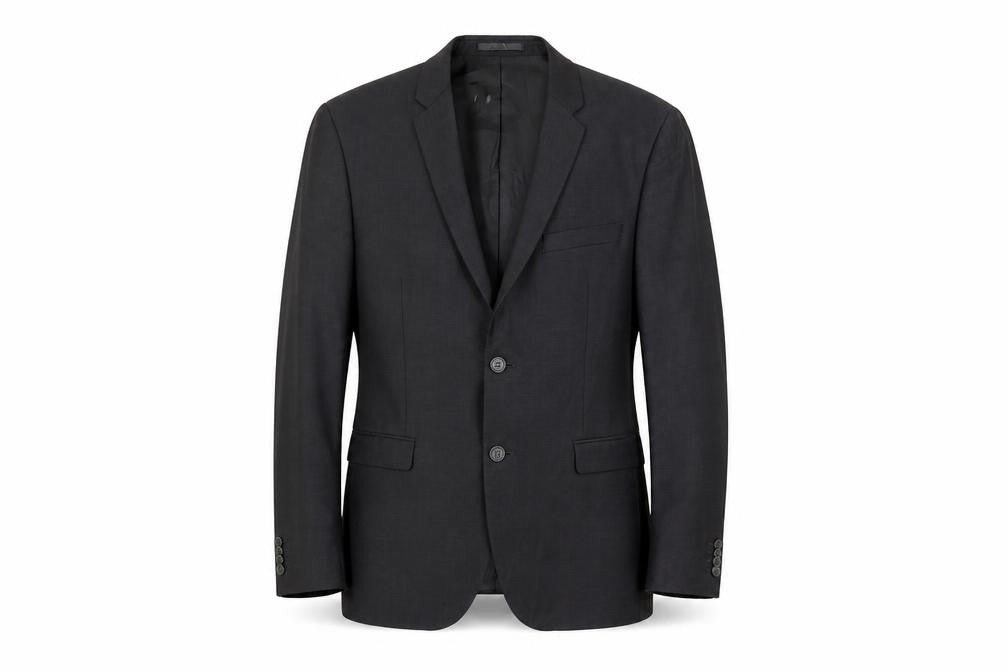 Mens 40 Chest  Calvin Klein Black Two-Button