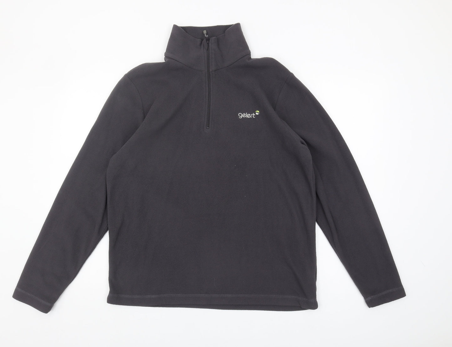Gelert Men's Black Pullover Fleece Hoodie S