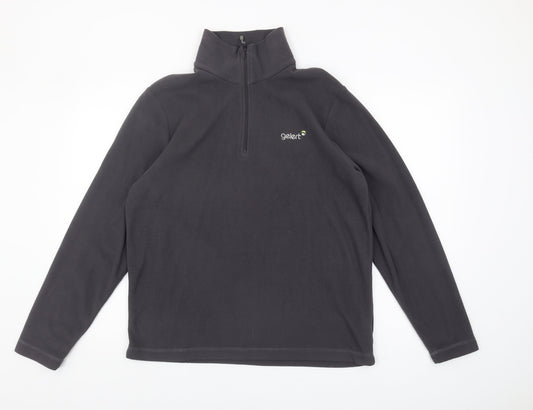Gelert Men's Black Pullover Fleece Hoodie S