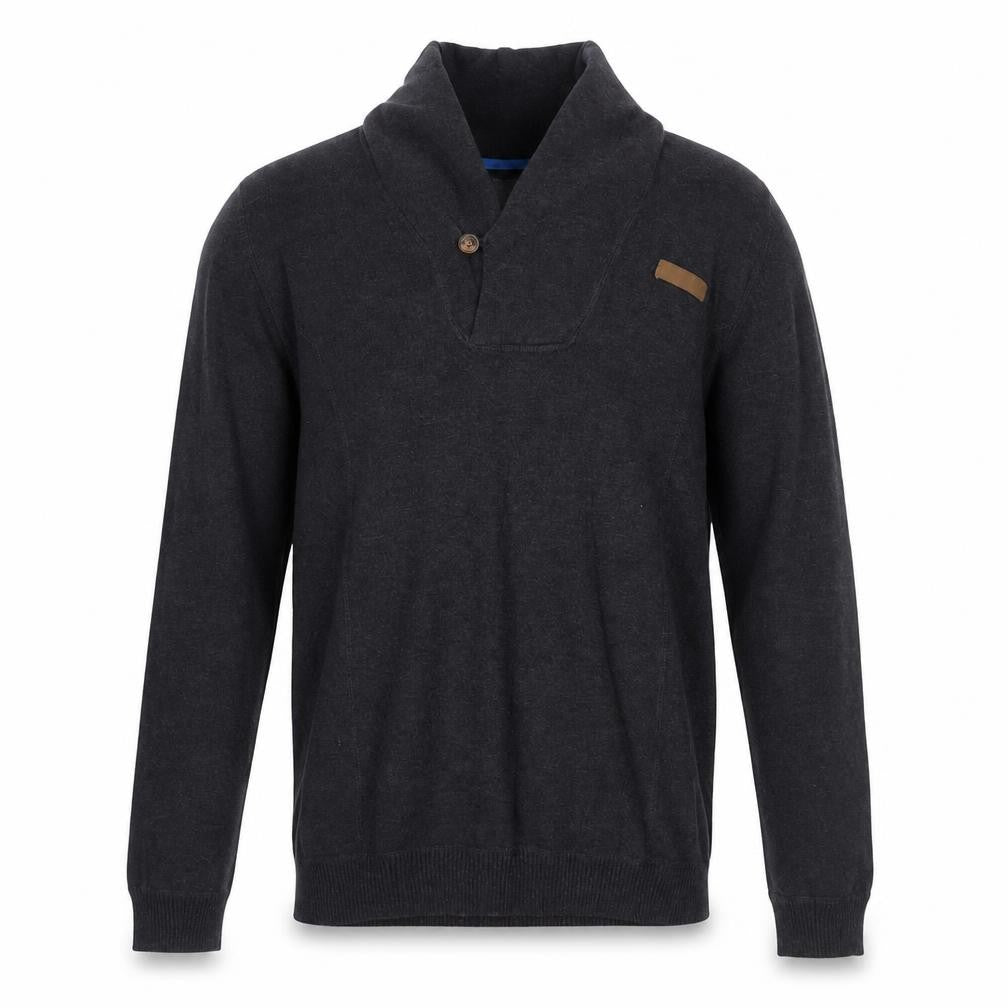 McKenzie Men's Black Jumper, L, Cotton