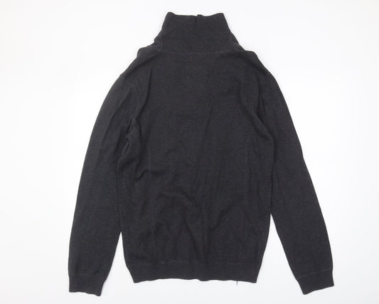 McKenzie Men's Black Jumper, L, Cotton