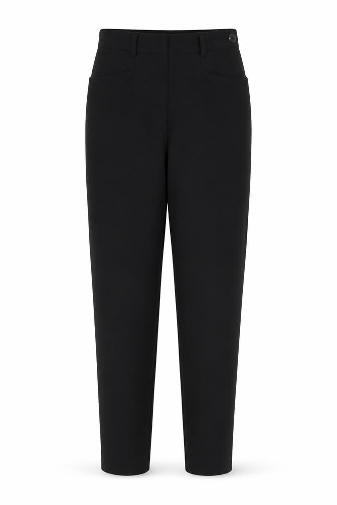 Jigsaw Women's Black Wool Trousers Size 2XS