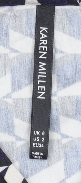 Karen Millen Women’s Geometric Dress Size 6
