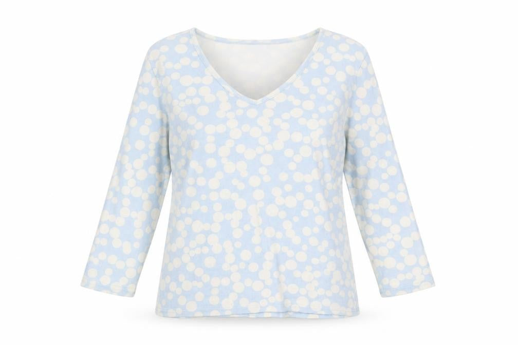 Womens UK Size M Boden Blue 100% Cotton T-Shirt