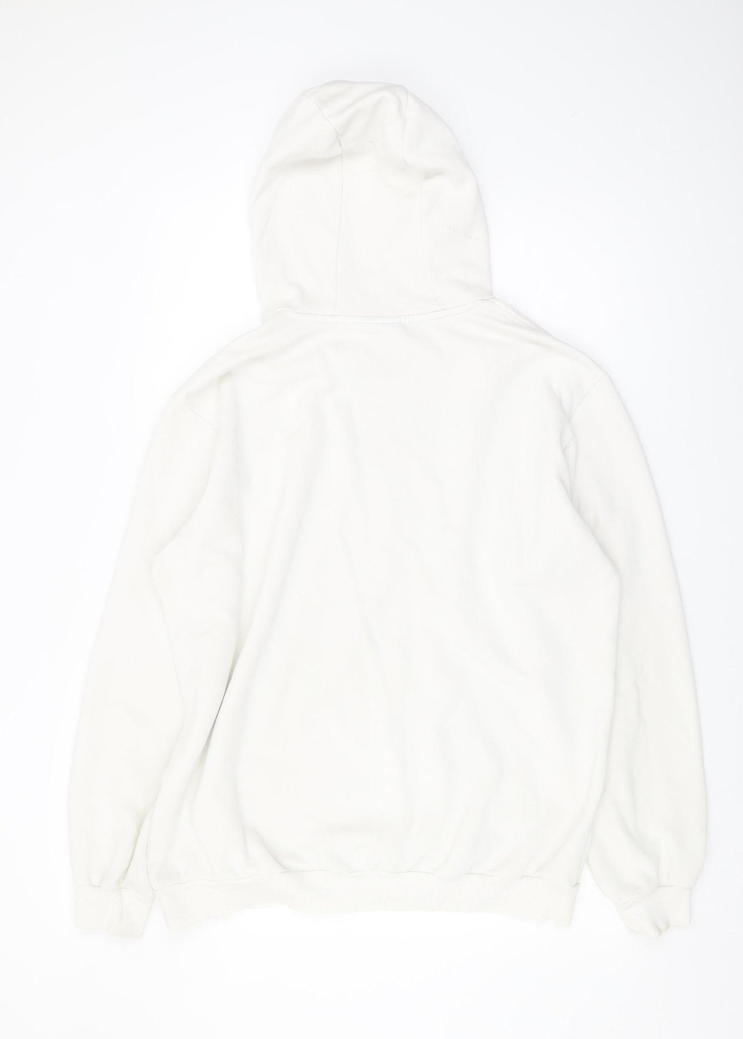 Adidas Men's White Pullover Hoodie L