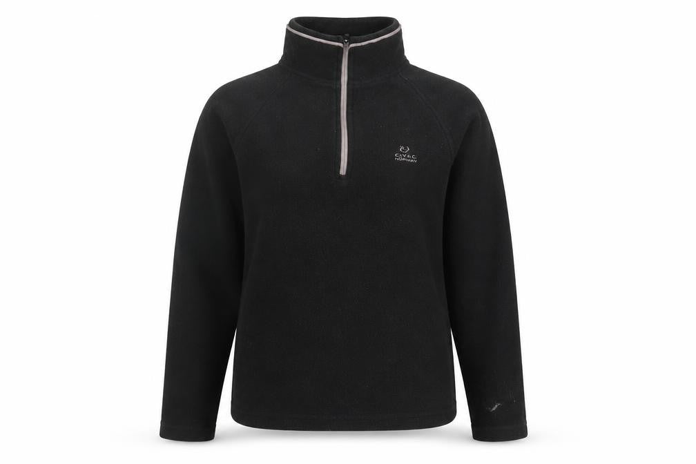 Womens UK 10 Regular Craghoppers Black Pullover Sweatshirt