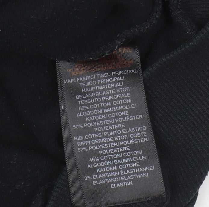 McKenzie Men's Black M Pullover Sweatshirt