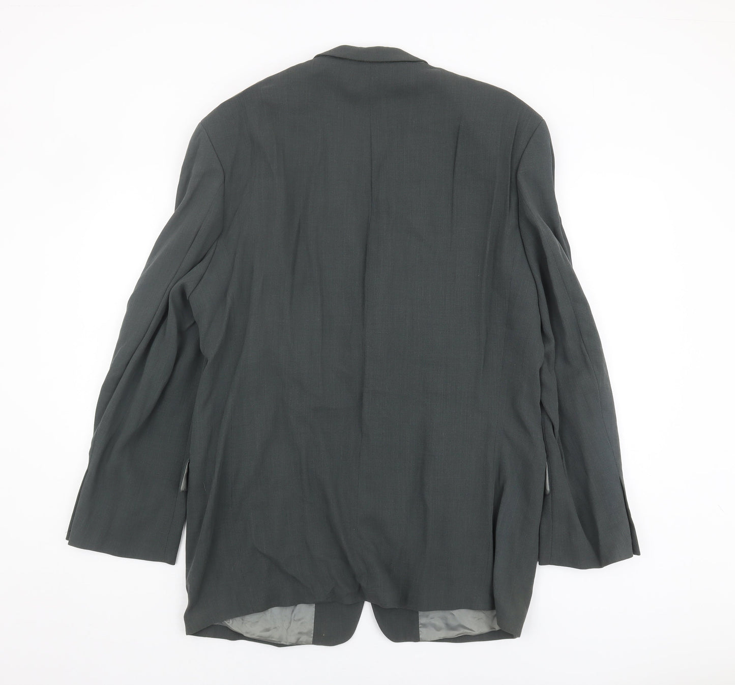Van Gils Men's Grey Wool Blazer, 42R, Formal Attire