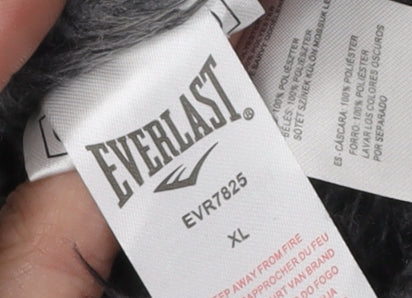 Everlast Men's Grey XL Bomber Jacket with Hood