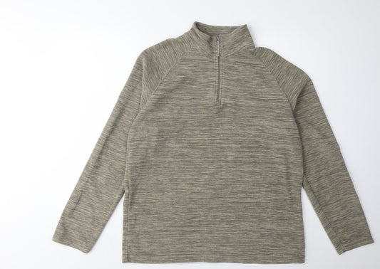 Mountain Warehouse Men's Grey M 1/2 Zip Sweatshirt