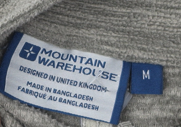 Mountain Warehouse Men's Grey M 1/2 Zip Sweatshirt