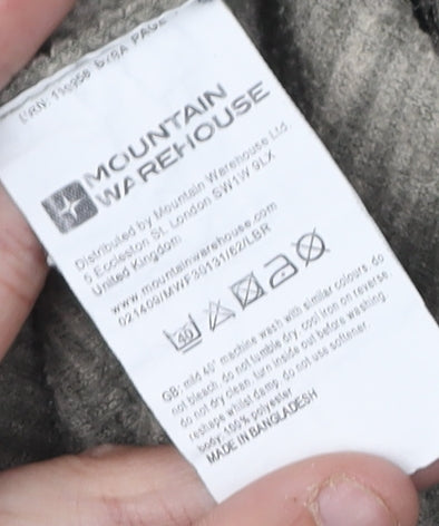 Mountain Warehouse Men's Grey M 1/2 Zip Sweatshirt