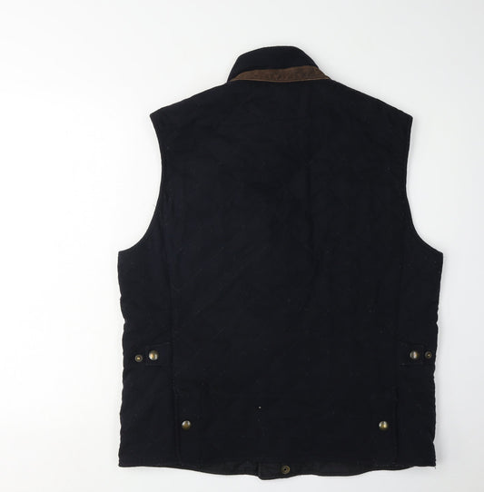 Polo Ralph Lauren Men's Black Quilted Waistcoat L