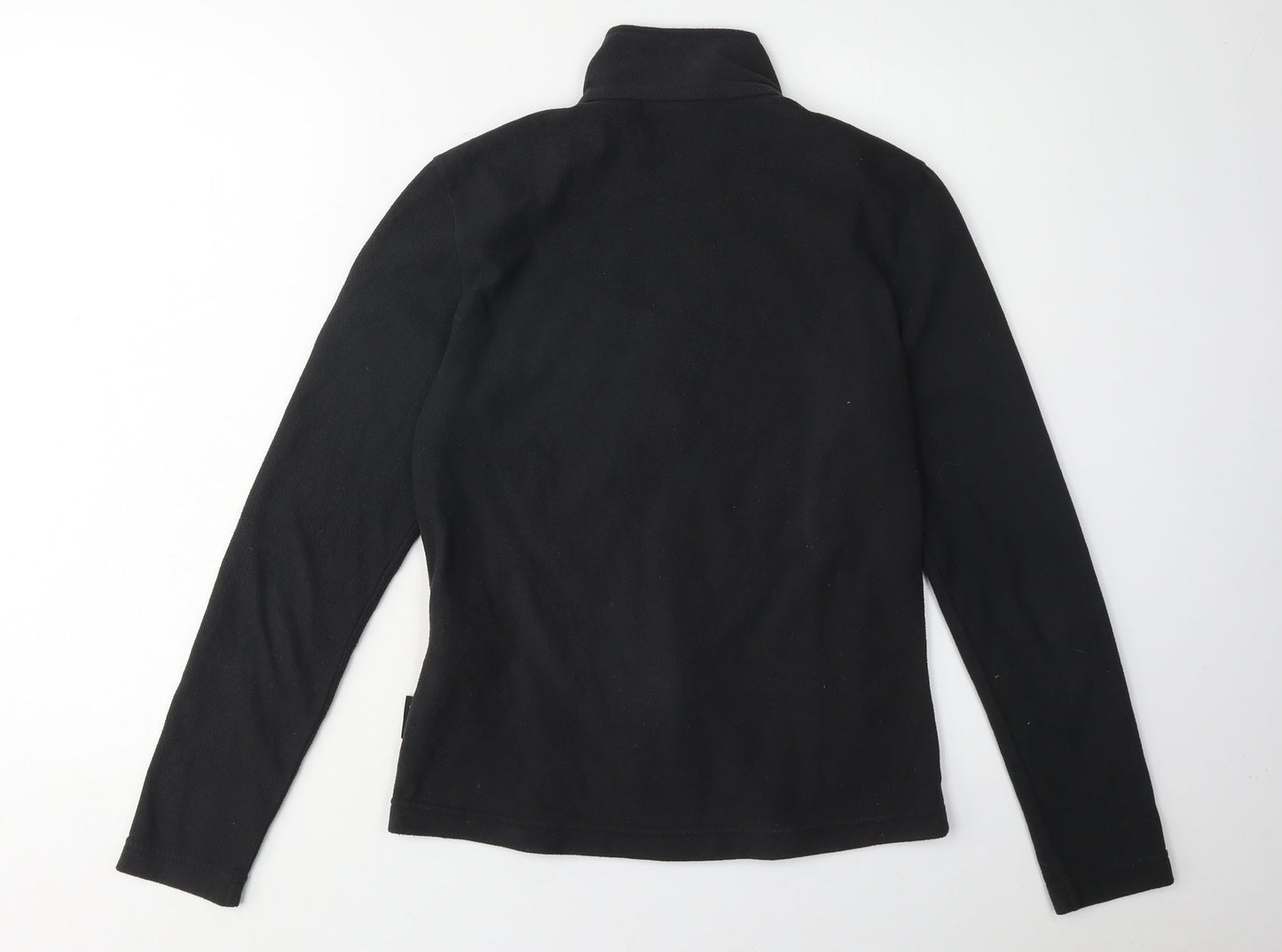 Jack Wolfskin Women's Black Fleece Jacket Size 8/10