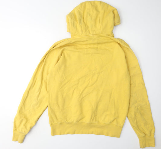 Crosshatch Men’s Yellow Pullover Hoodie - Large