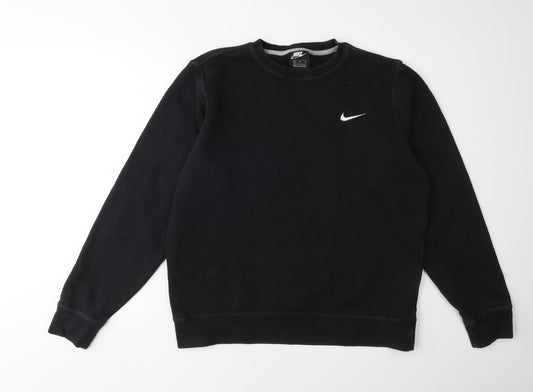 Nike Men's Black Crew Neck Pullover Sweatshirt M