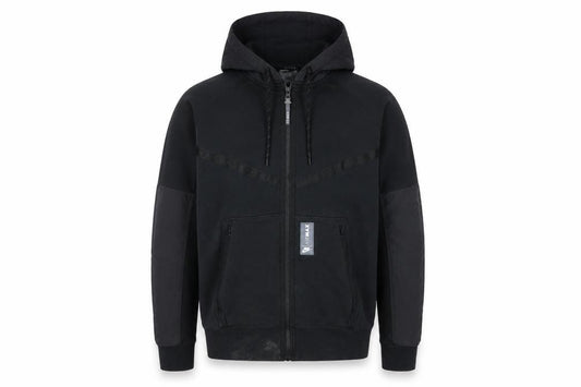 Mens UK S  Nike Black Full Zip Hoodie