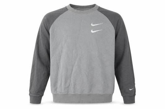 Mens UK M Regular Nike Grey Pullover Sweatshirt