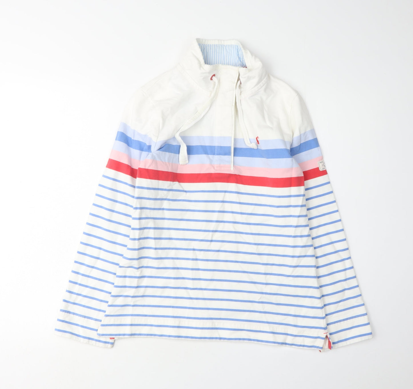 Joules Women's Multicoloured Striped Pullover Size 10