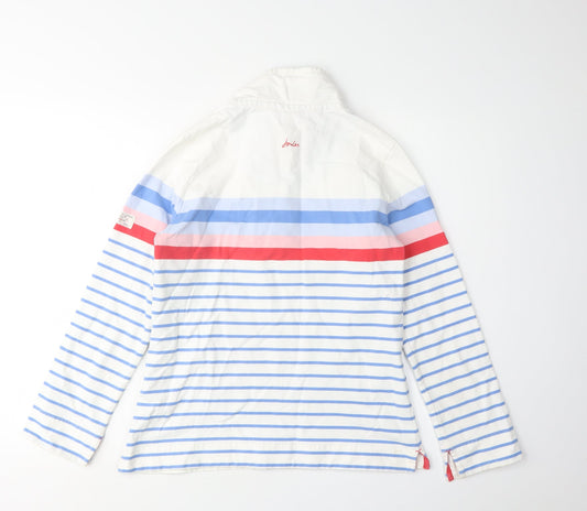 Joules Women's Multicoloured Striped Pullover Size 10
