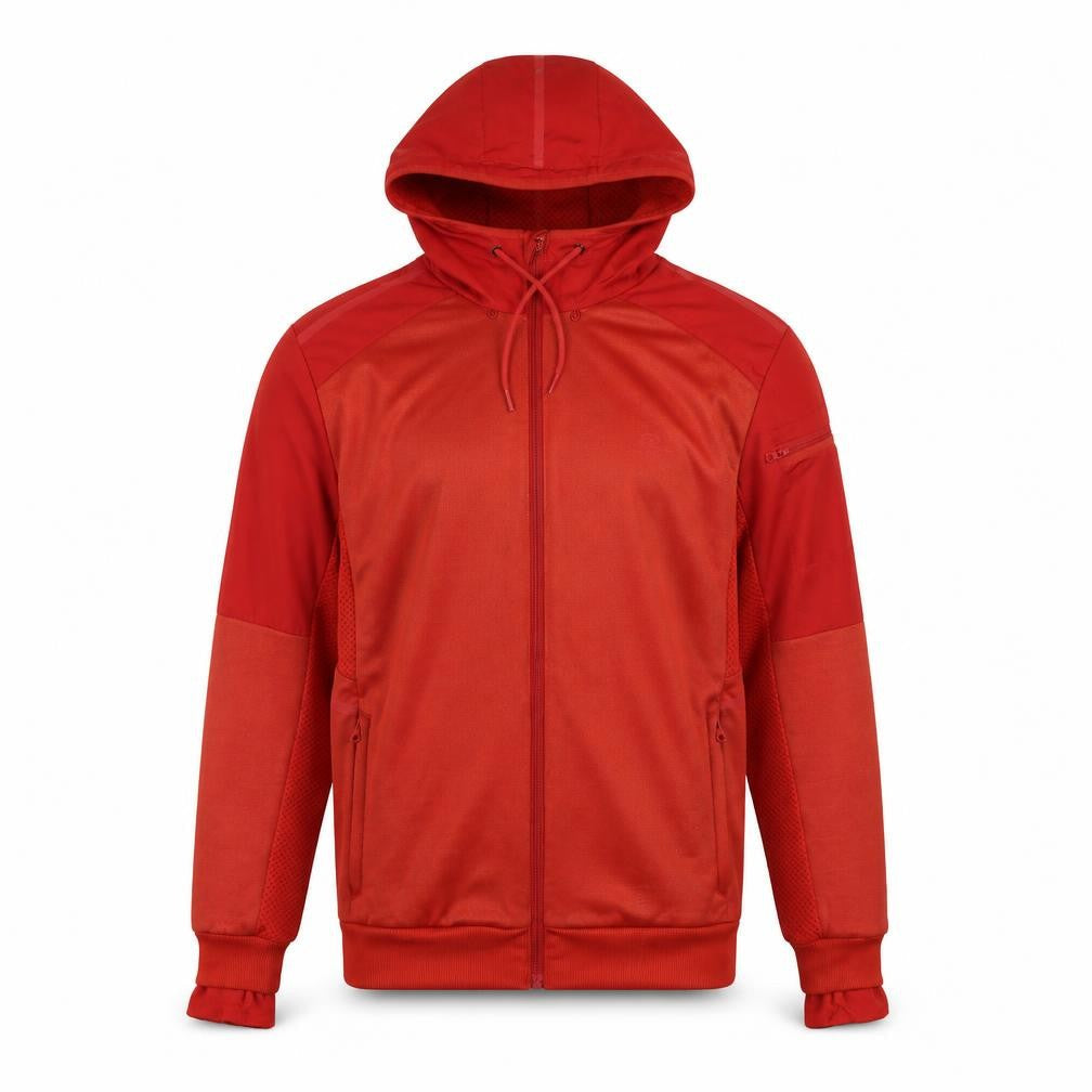 Decathlon Men's Red Full Zip Hoodie Size S