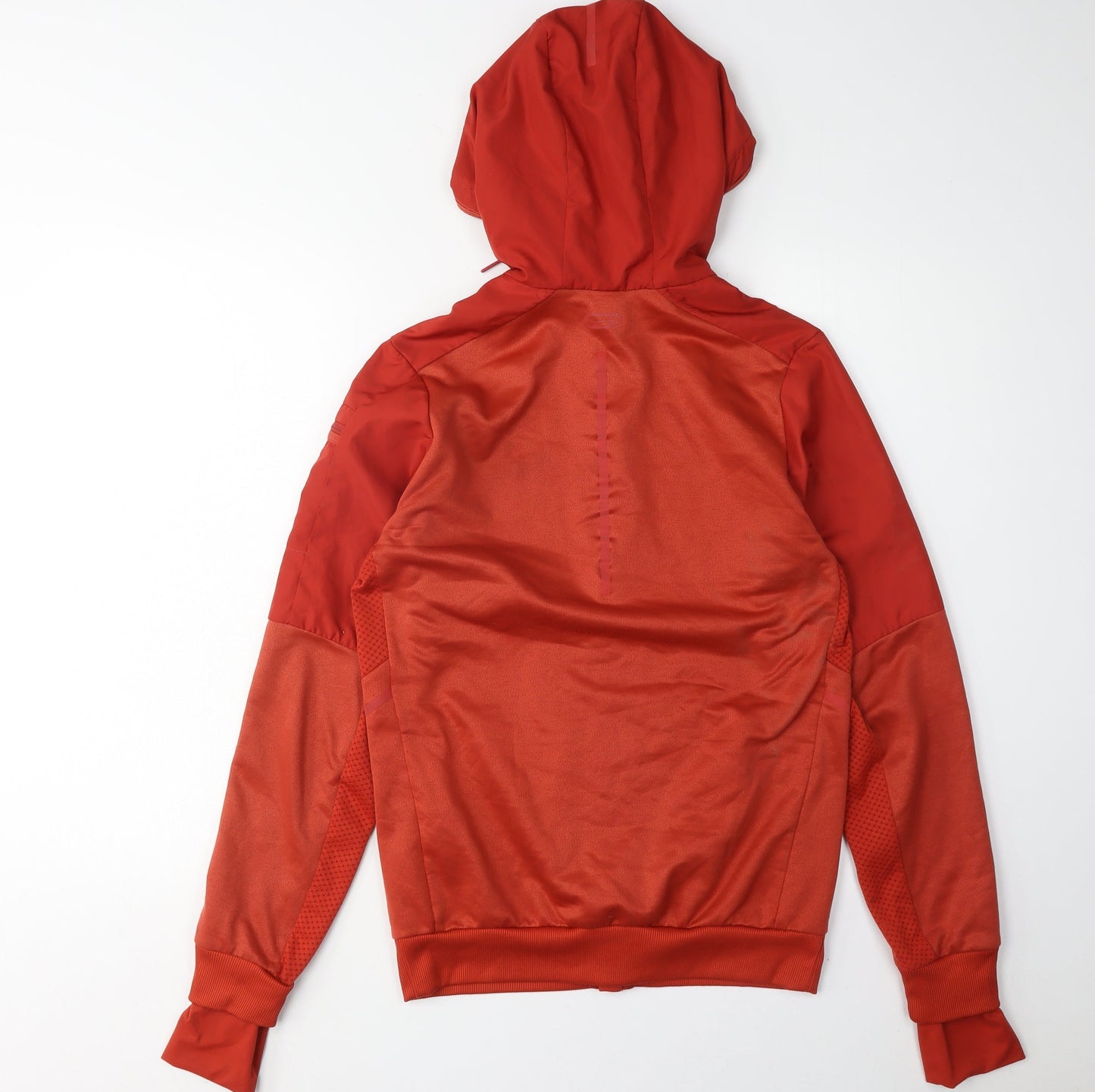 Decathlon Men's Red Full Zip Hoodie Size S
