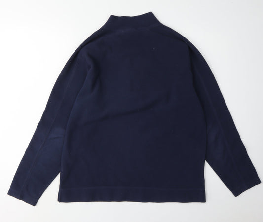 FILA Unisex Blue Pullover Sweatshirt, Size S