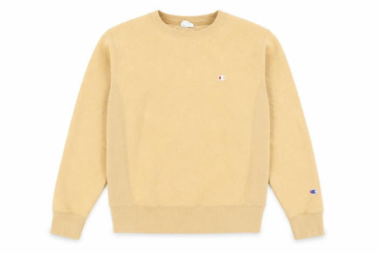 Unisex Adults UK XS Regular Champion Beige Pullover Sweatshirt
