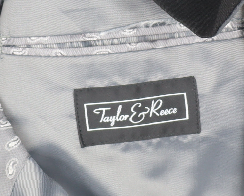 Taylor & Reece Men's Black Suit Jacket 46L