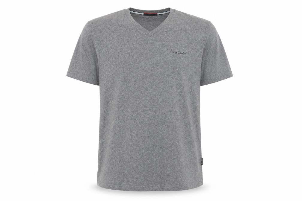 Mens UK Size L Pierre Cardin Grey  Polyester Blend T-Shirt