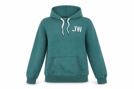Womens UK 10 Regular Jack Wills Green Pullover Hoodie