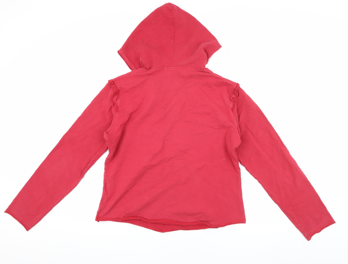 Fat Face Womens Red Hoodie Size 14, Casual Logo