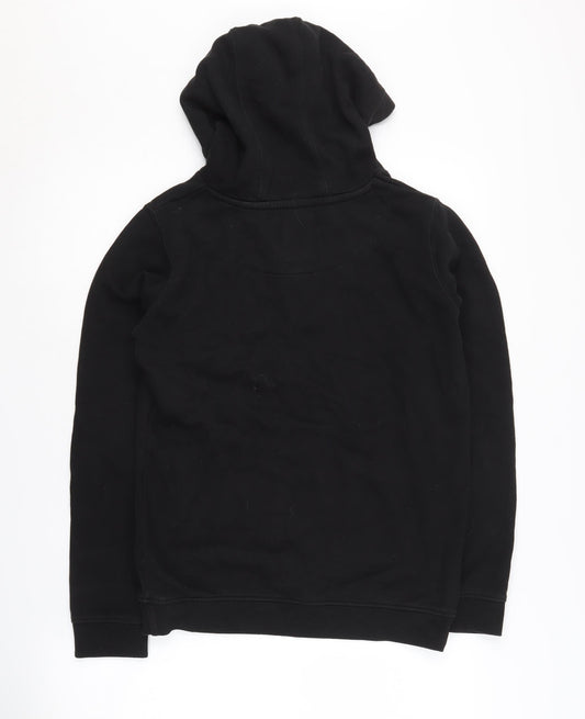 Lyle & Scott Boys Black Pullover Hoodie, 12-13 Years