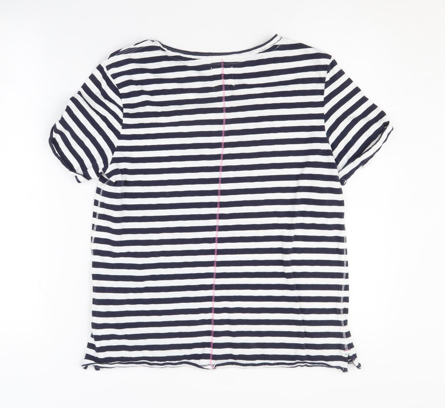 White Stuff Women's Striped T-Shirt, UK 10, Multicoloured